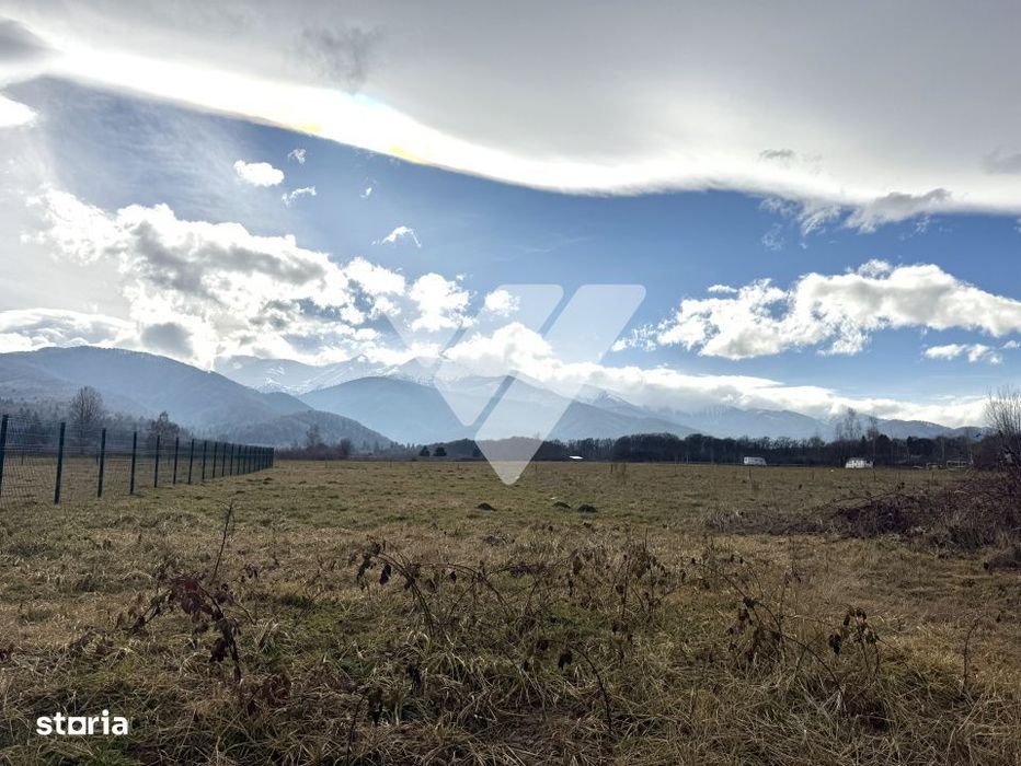 Teren intravilan 900 mp cu panorama spre munti Valea Avrigului Sibiu