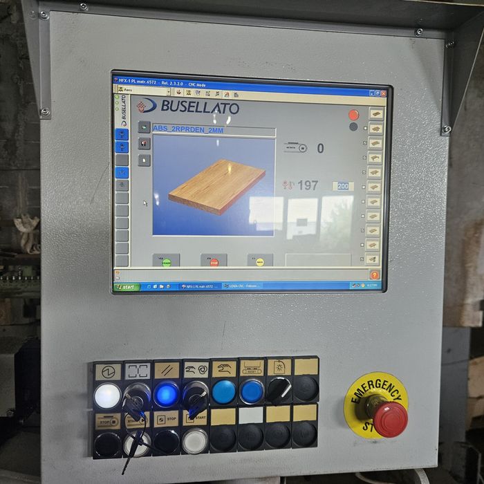 кантираща машина с предфрезоване и корнер BUSELLATO FLEXA 203 RІ (52)-