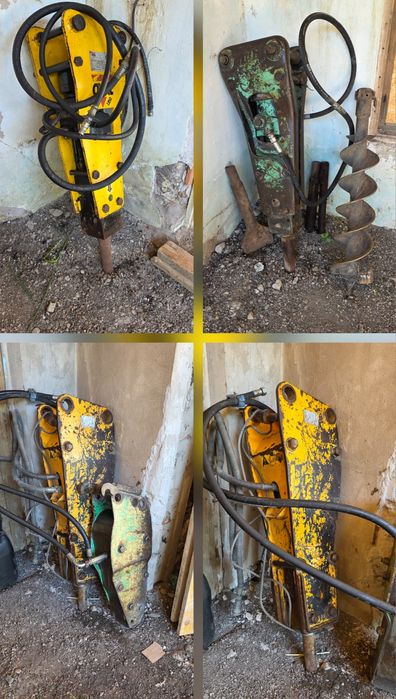 Cos MANITOU  Picon buldoexcavator  rampe cupa  malaxor  lama zapada