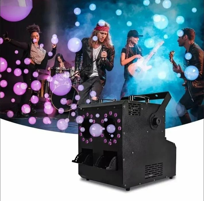 Генератор мыльных пузырей с дымом