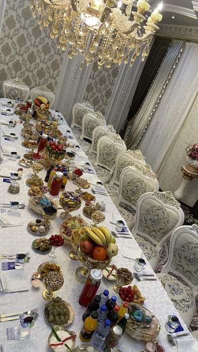 Prokat Stol Stul Yengi Chinni idishlar Qozon oʻchoq prakatga beramiz