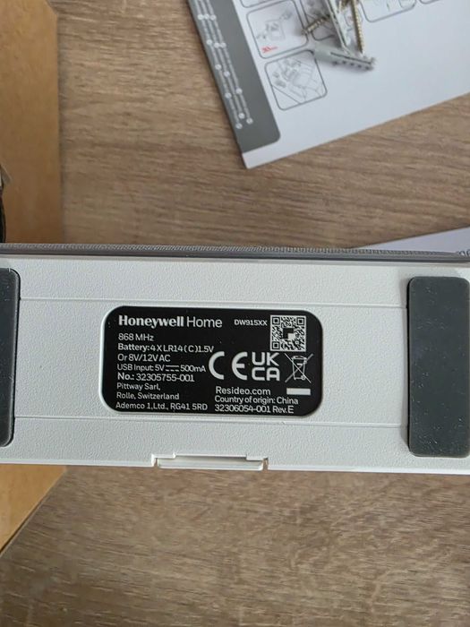 Sonerie Fara Fir Honeywell Dw915s Maxim 200m 90db, Alimentare La Priza 230v Sau Cu Baterii