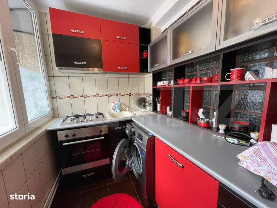 Apartament 2 camere, et 1,  mobilat si utilat, zona Piata Centrala