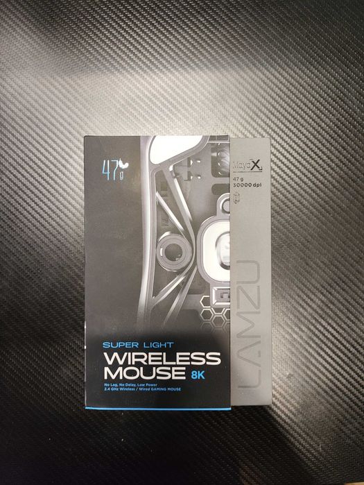 Lamzu Maya X 8K, Black