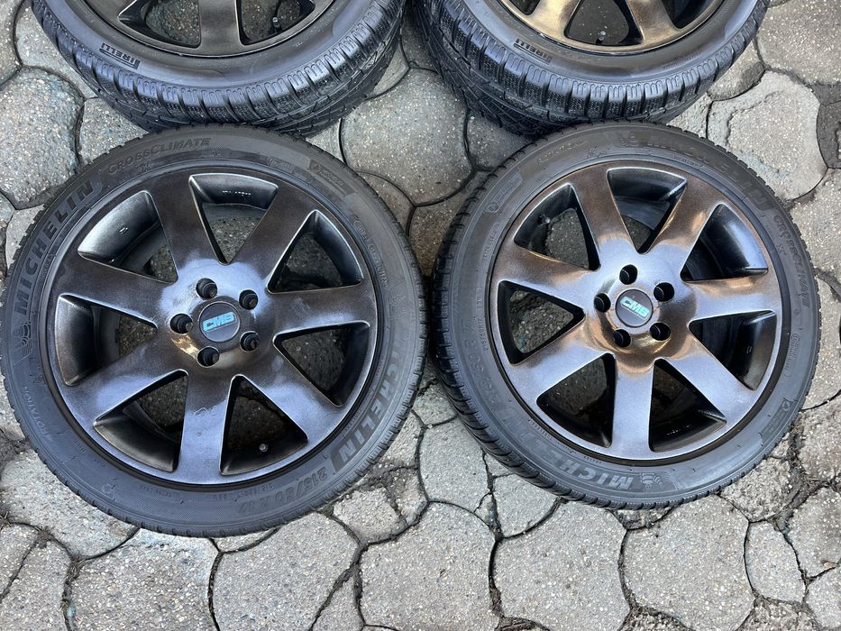 Jante aliaj 5x108mm, anvelope 215/50 R17 Ford Focus, Volvo, Peugeot