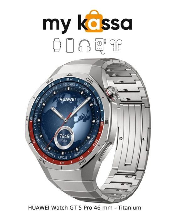 Новый! • HUAWEI Watch GT 5 Pro 46 mm • Доставка