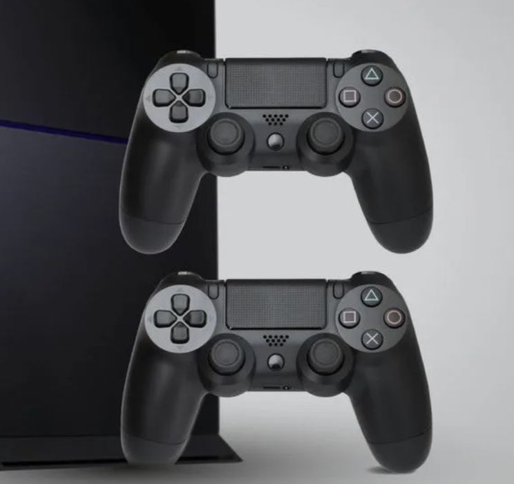 Playstation 4+2 геймпада+mk xl