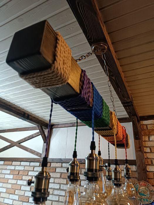 Люстра в стиле "LofT".