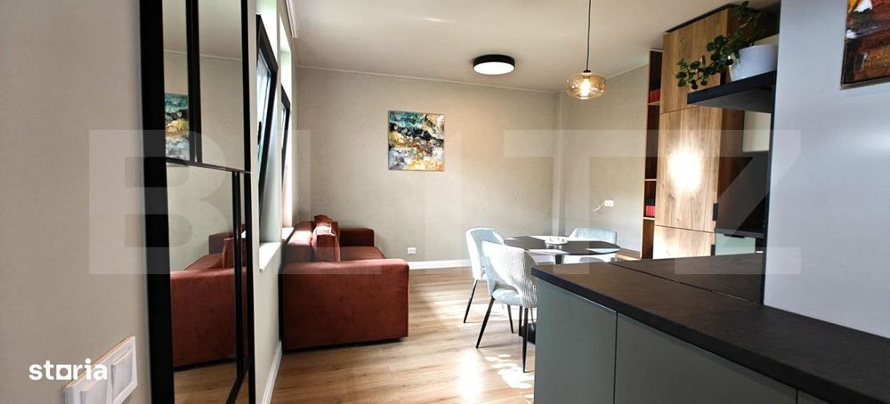 Apartament 2 camere | Gradina 42 mp | 2 parcari | Zona semicentrala