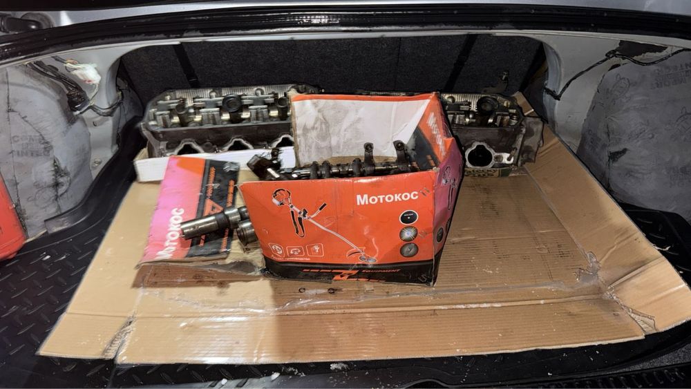 Гбц с распредвалами в разборе целые 6g72