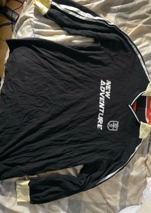Black Long Sleeve Jersey Top – New Adventure
