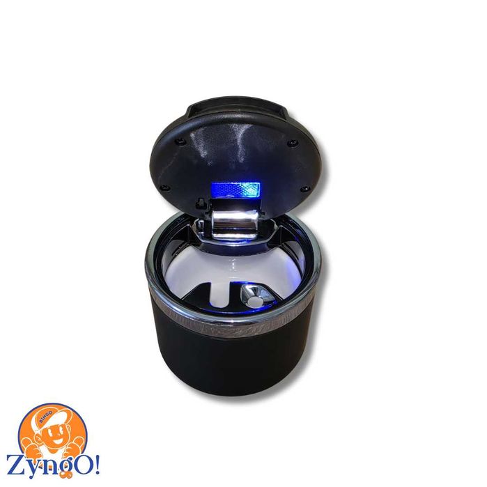 Стилен автомобилен пепелник с LED подсветка