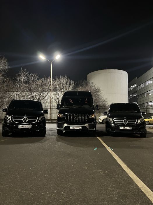 Аренда с водителем Mercedes V-Class Extra Long VIP | Трансфер | Туры
