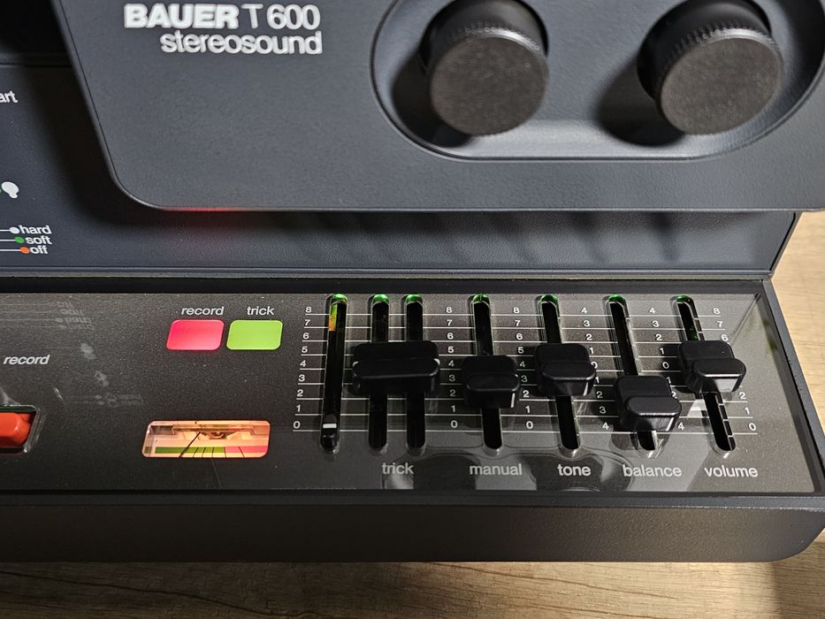 Video proiector BAUER T600 stereo sound, super 8mm, peliculă film