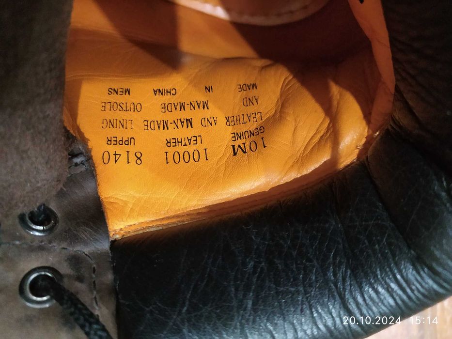 Ботинки от фирмы Timberland кожа не промокают. В идеальном состоянии