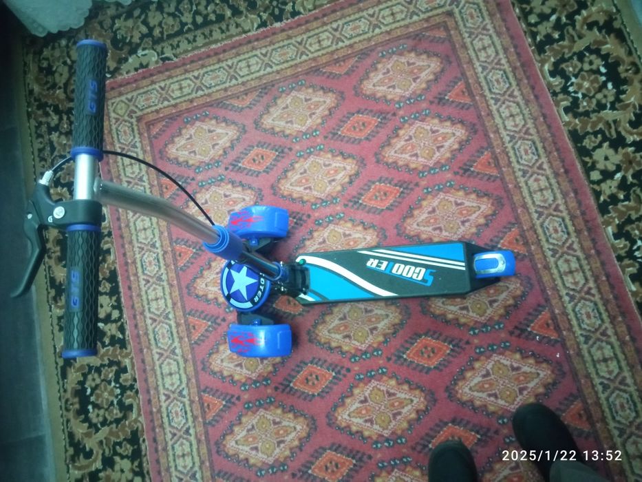 Детский самокат новая версия