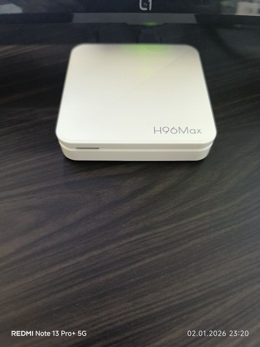 Продается практически новый Tv box h96max
