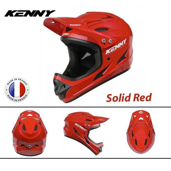 Кросова каска KENNY DOWNHILL 2026, Full Face, EN Сертифицирана ФРАНЦИЯ