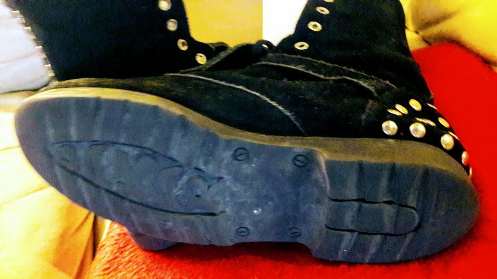 Cizme elegante băieți DAKAR din piele naturala întoarsă,mas. 42