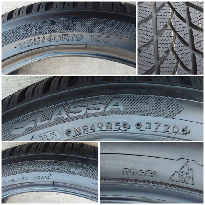O bucată 255/40 R19 M+S iarnă - una Goodyear Pirelli Lassa