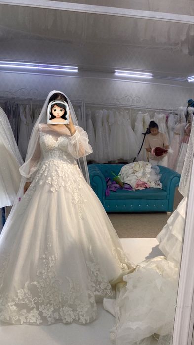 продам свадебное платья