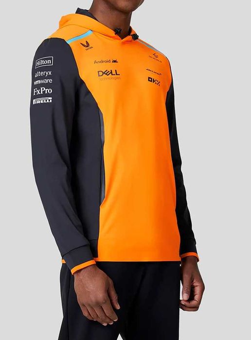 McLaren F1 Team Hooded Sweat - Оригинален мъжки суитшърт р-р L