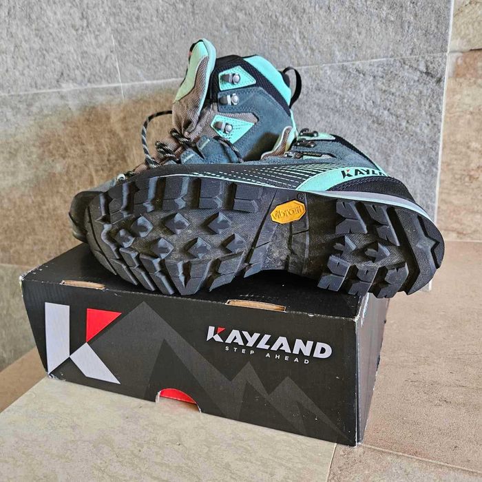 Дамски туристически обувки Kayland Grand Tour W'S GTX Grey Light Green