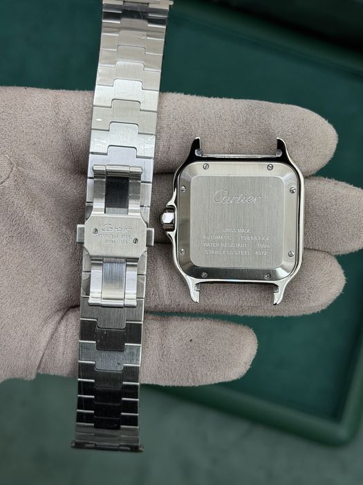 Cartier Santos Large Green Dial