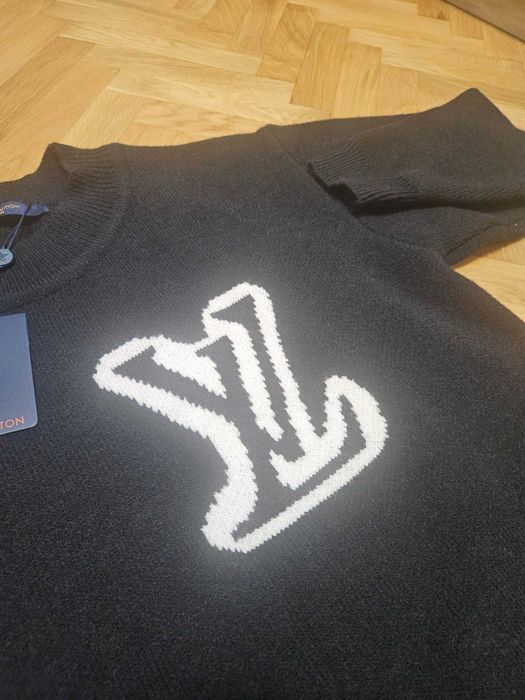 LV Knitted Sweater Black