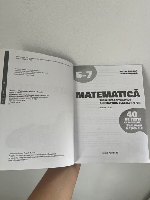 Culegere matematica