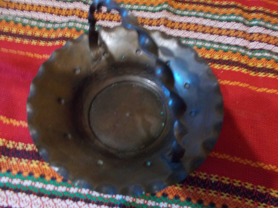 кошница за сладки и бонбони - медна !