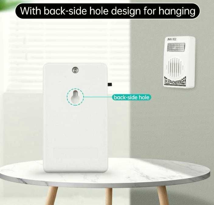 95dB Мигаща Аларма Усилвател Звук Стационарен Телефон Лош Слух Глухота