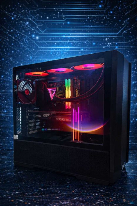 Топовый ПК на Ryzen 7 7800X3D + RX 9070XT MSI 500Гц QD-OLED РАССРОЧКА