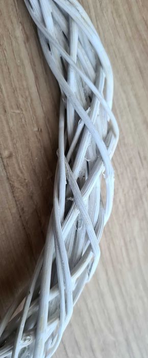 Set 44 coronițe din nuiele cu efect chiciură – decor / DIY / handmade