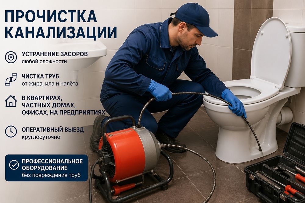 Чистка канализации