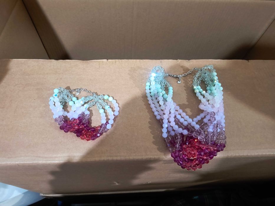 Colier și brățară și cercei SWAROVSKI