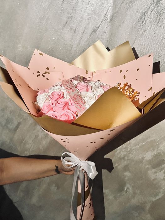 Buchet trandafiri de sapun