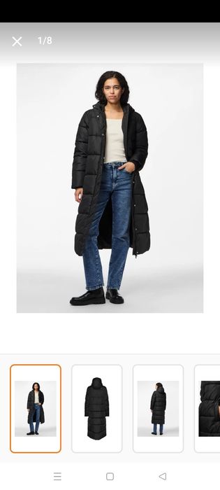 Geacă lungă de iarnă pentru femei