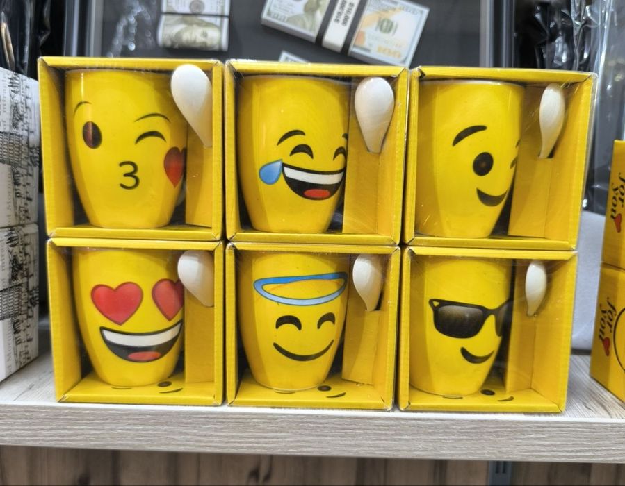 Кружки бокалы в подарочный упаковки