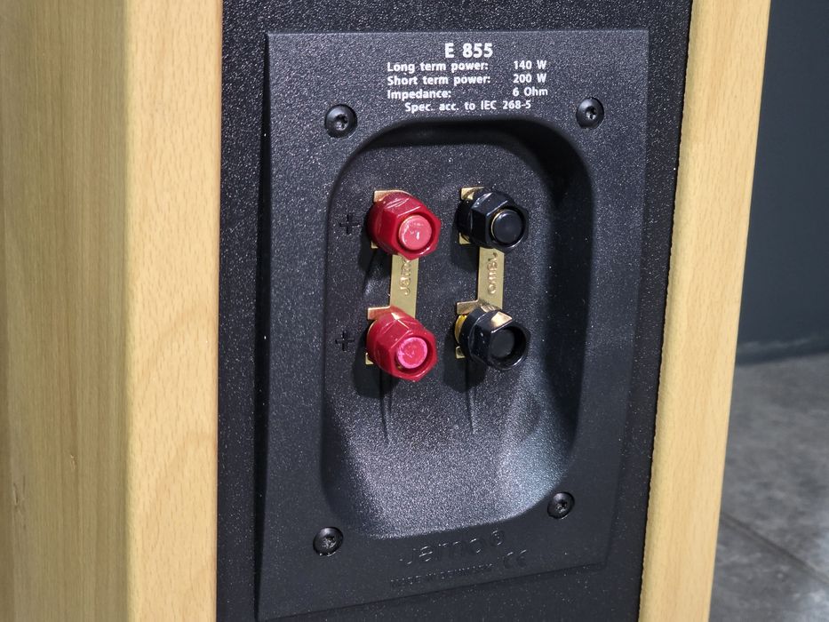 Boxe de podea JAMO E-855, 140-200w, 6 ohm, cires , hifi audio  bookshelf