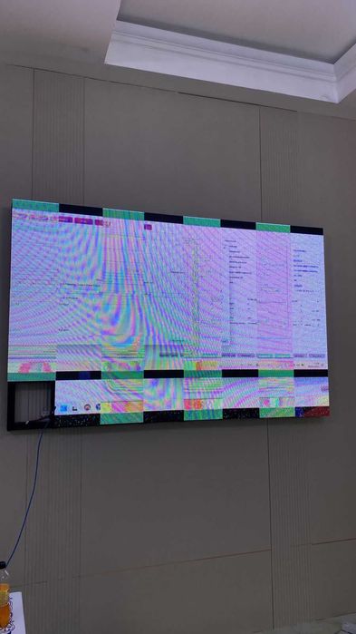 монтаж ремонт LED экранов