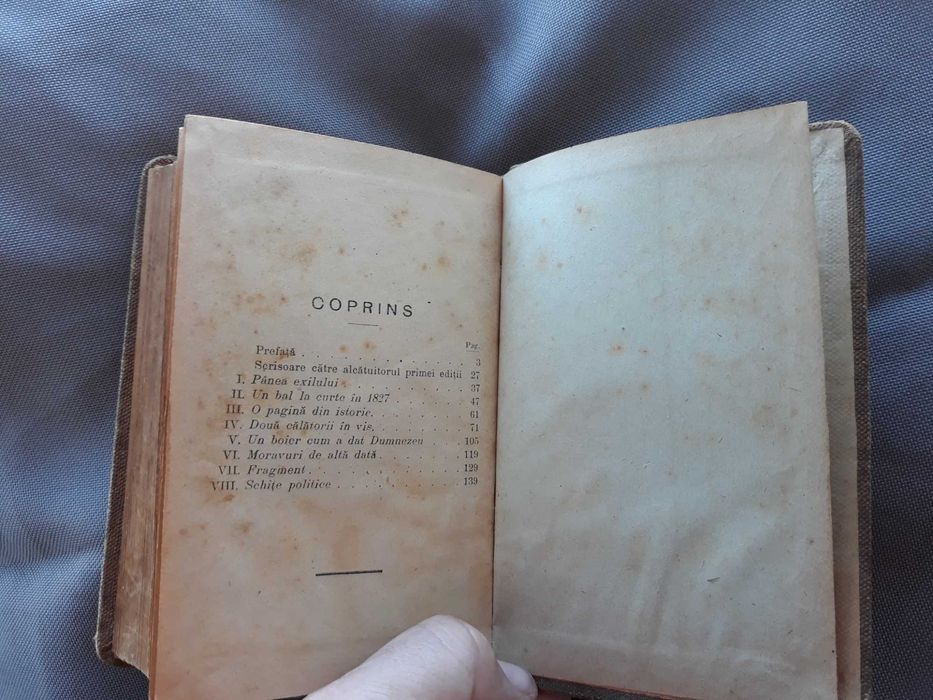 carte veche,  ION GHICA Scrisori catre V. Alecsandri