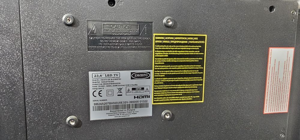 Продавам телевизор BLAUPUNKT B24O207T2CSHD