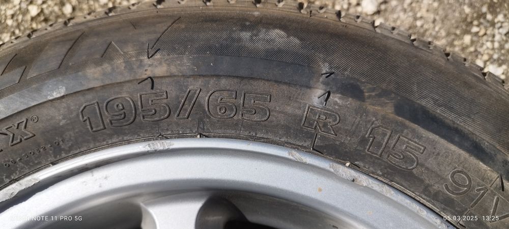 Джанта с гума от Мерседес