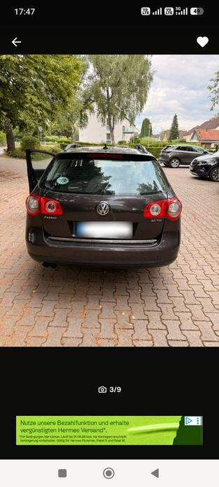 Bară față completă Volkswagen Passat B6 Mokka Brown LC8Z maro
