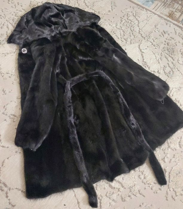 Норковая шуба классическое