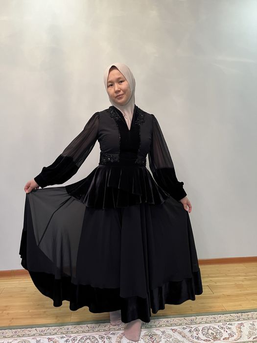 Велюр палье көйлек той көйлек