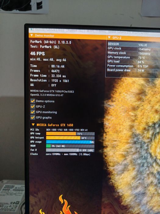 Palit GTX 1650 4gb GDDR6