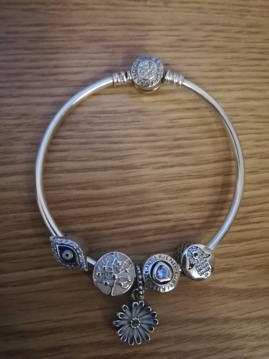 Bratara si Charmuri Argint