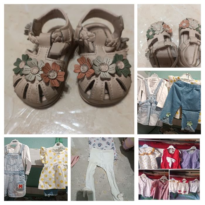 Qizllar kiymi yoshdan 2 yoshgacha boʻlgan qizllar kiymillari
